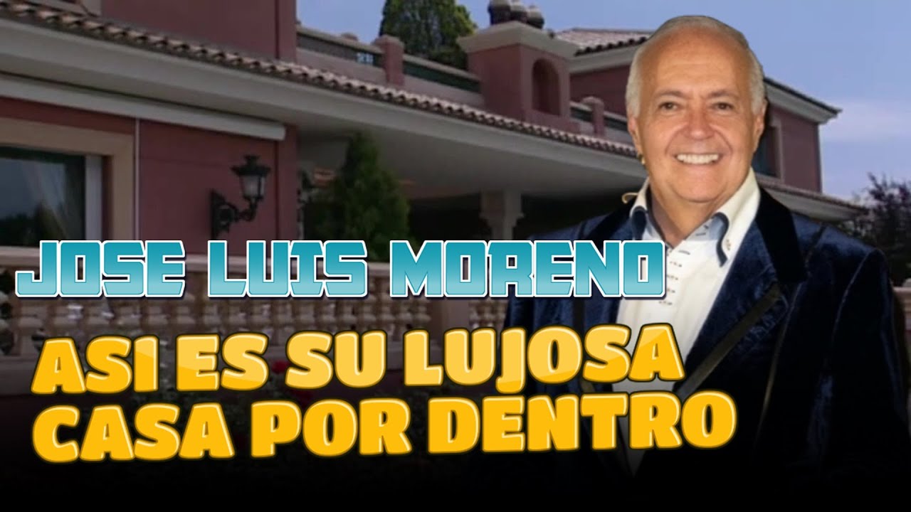 ASI ES LA CASA DE JOSE LUIS MORENO