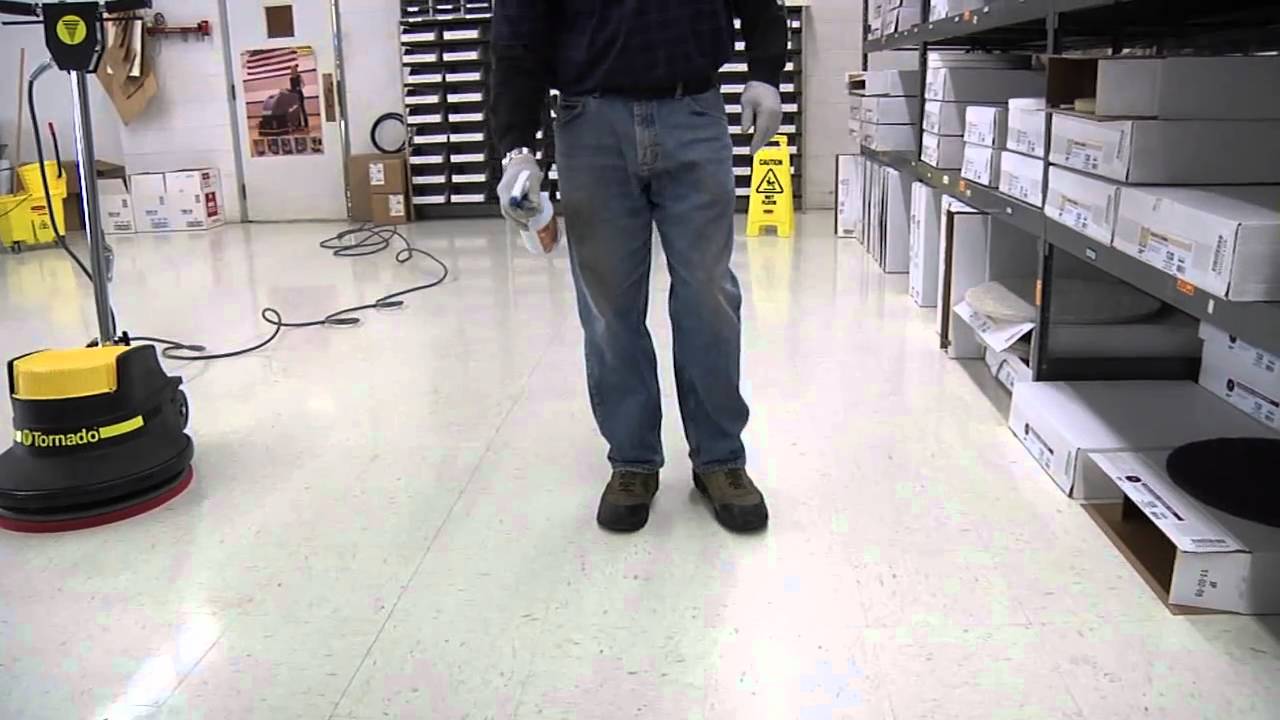 How to Buff a Floor:  Spray Buffing & Burnishing