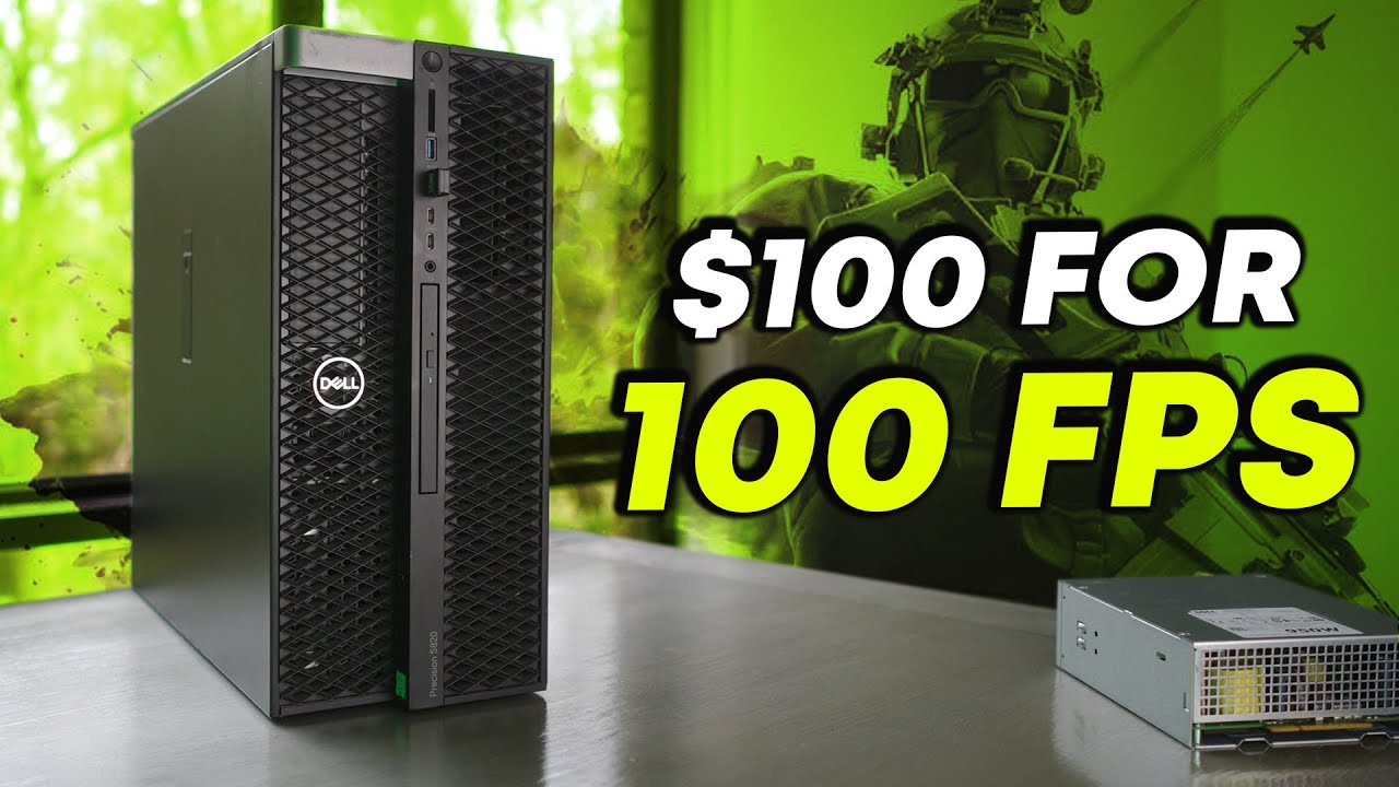 На этом неизвестном Dell Precision можно поиграть в BF6 за 100 долларов...(!)