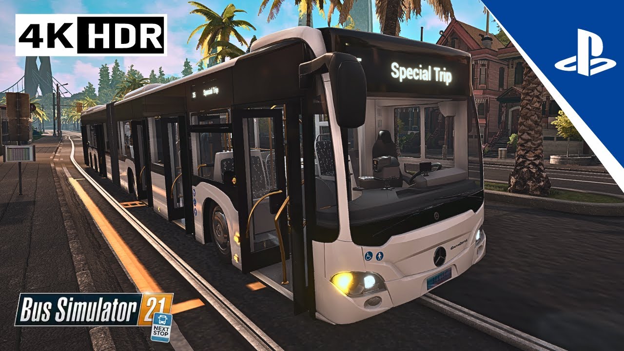 THE LONGEST MERCEDES BUS EVER DRIVEN | CapaCity L | THUSTMASTER T300 | Bus SImulator 21| PS5