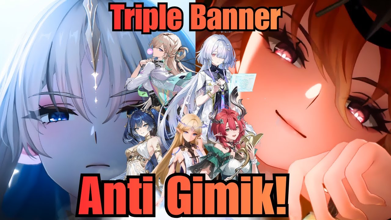 Anti Gimik! Triple Banner Gacha Siapa?🔥