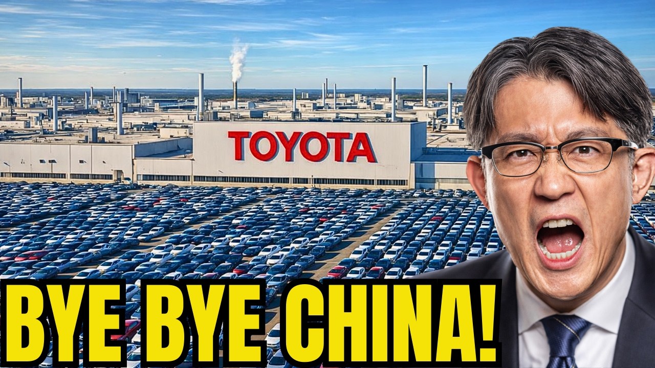 Загляните внутрь мегазавода Toyota, который производит 1 автомобиль в минуту!