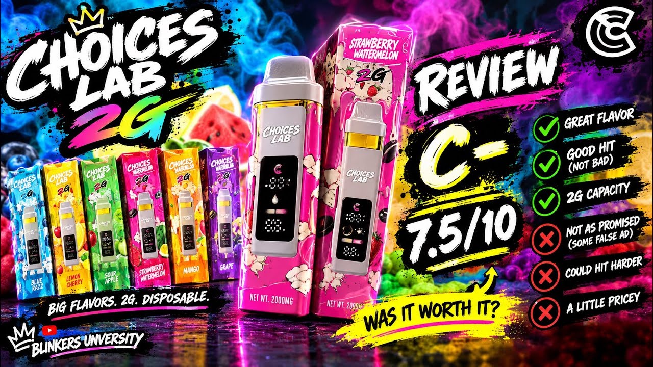 Choices Lab 2G Liquid Diamonds Disposable Review