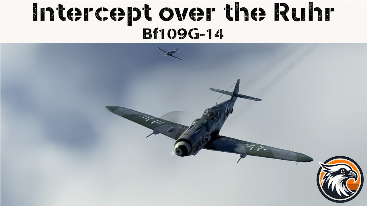 Bf109G-14: Gun Pods vs Bombers Over Cologne, Late 1944