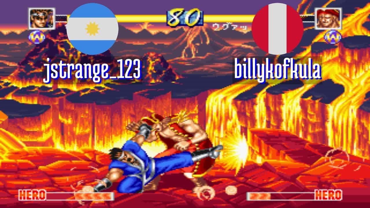 FT5 @whp: jstrange_123 (AR) vs billykofkula (PE) [World Heroes Perfect Fightcade] Jul 31