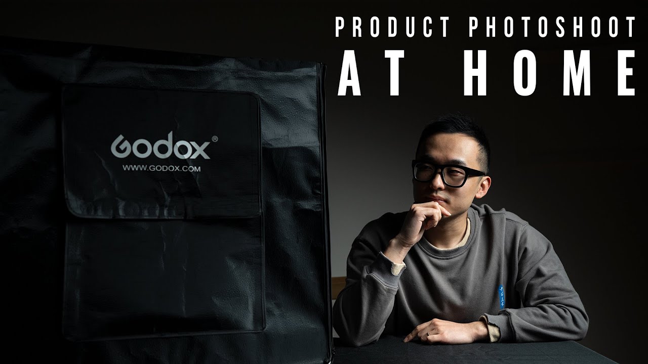 Product Photography AT HOME 丨 SIMPLE & EASY 丨Godox LST60 Review