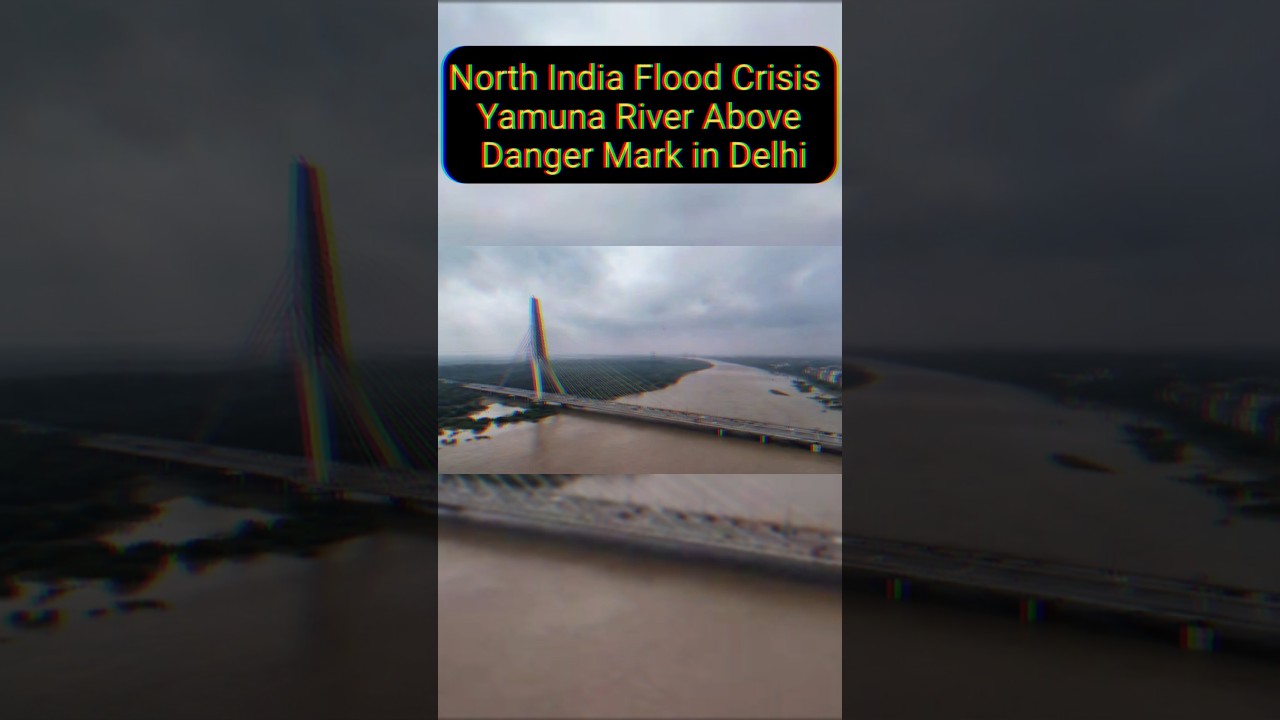 North India Flood Crisis | Yamuna River Above Danger Mark in Delhi