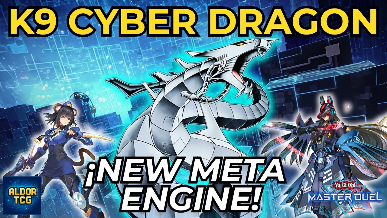 ¡EL NUEVO MOTOR META! 🐾 ¡K9 + CYBER DRAGON! 🤖 Yu-Gi-Oh! Master Duel Replays