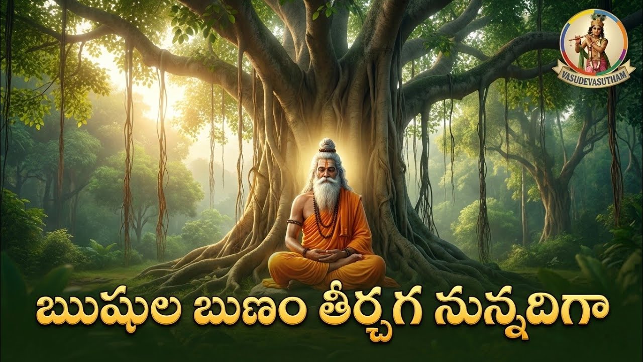 ఋషుల ఋణం తీర్చగ నున్నదిగా @rseriesbhakthi @TeluguBhaktiLive @bhakthitv @TSeriesBhaktiSagar @bhakthii