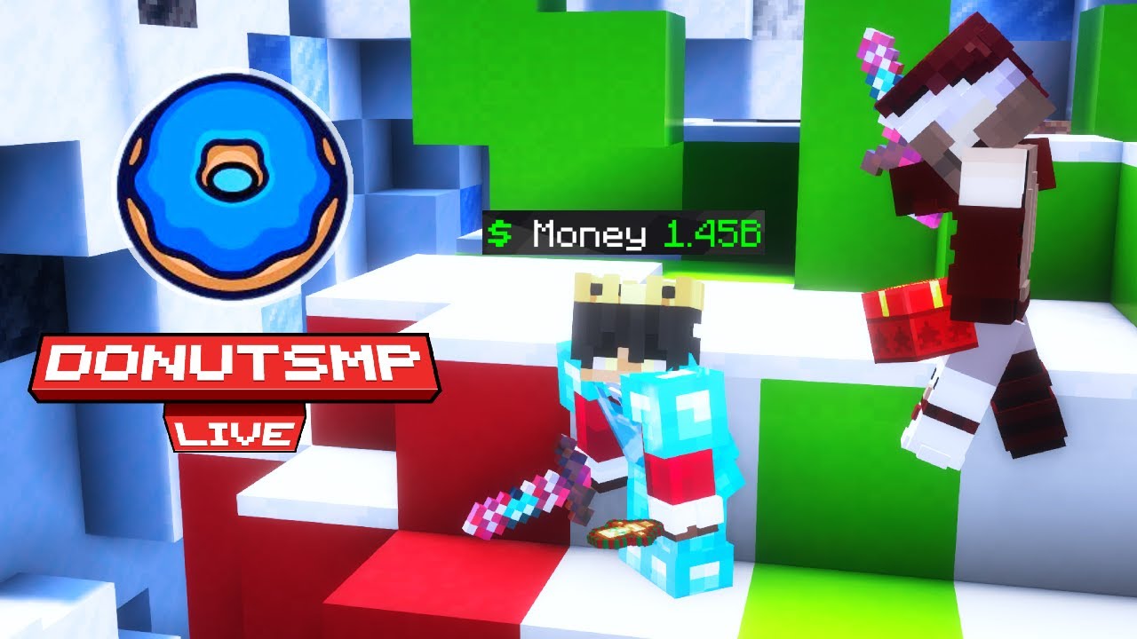 🔴 LIVE donutsmp! | 1b+ Loot Drop RN | Rating bases