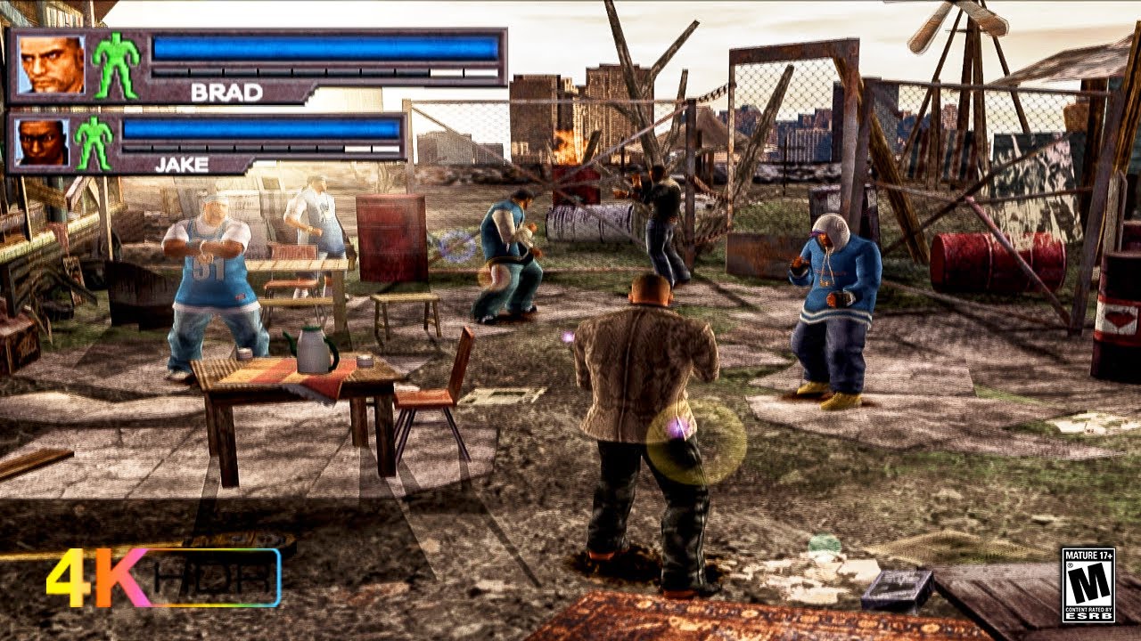 Urban Reign - 4K PS2 GAMEPLAY WALKTHROUGH PART 1 FULL GAME 4K 60FPS