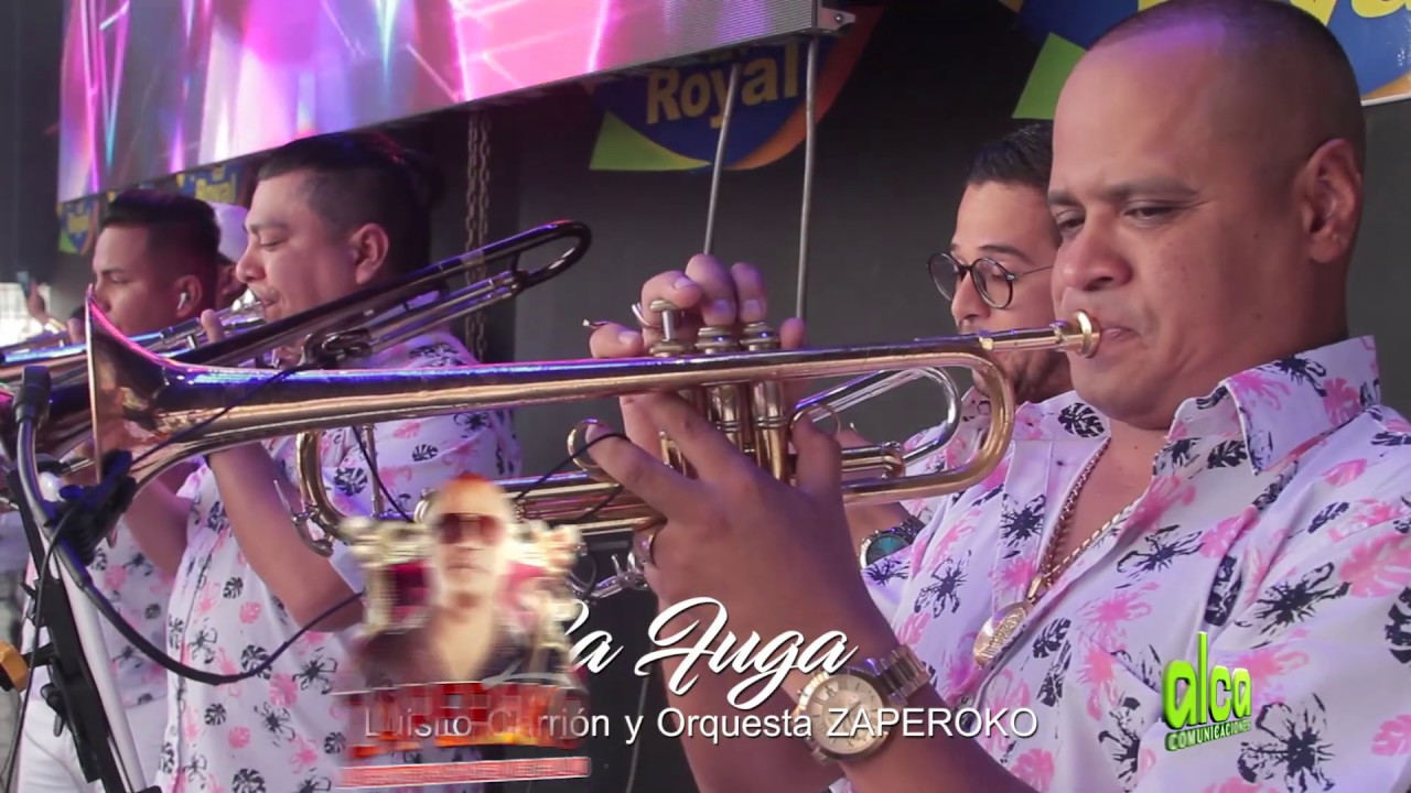 LA FUGA - Luisito Carrión & Orquesta ZAPEROKO La Resistencia Salsera del Callao