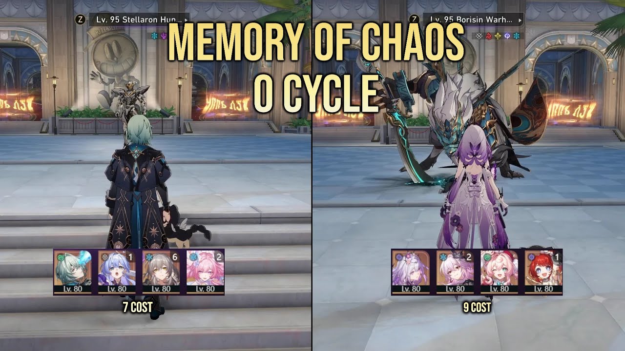 MoC 3.7 - True 0 Cycle | Anaxa x Castorice+Evernight | 裏庭12 0Rクリア アナイクス(無凸) キャストリス(無凸) 長夜月(2凸)