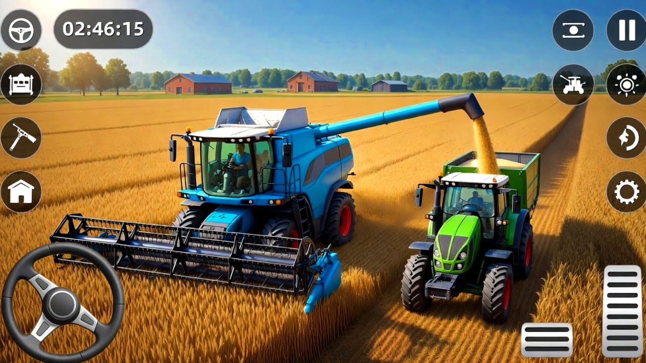Modern Tractor Farming Driving Simulator 3D - New Tractor Games - Android Gameplay ✴️