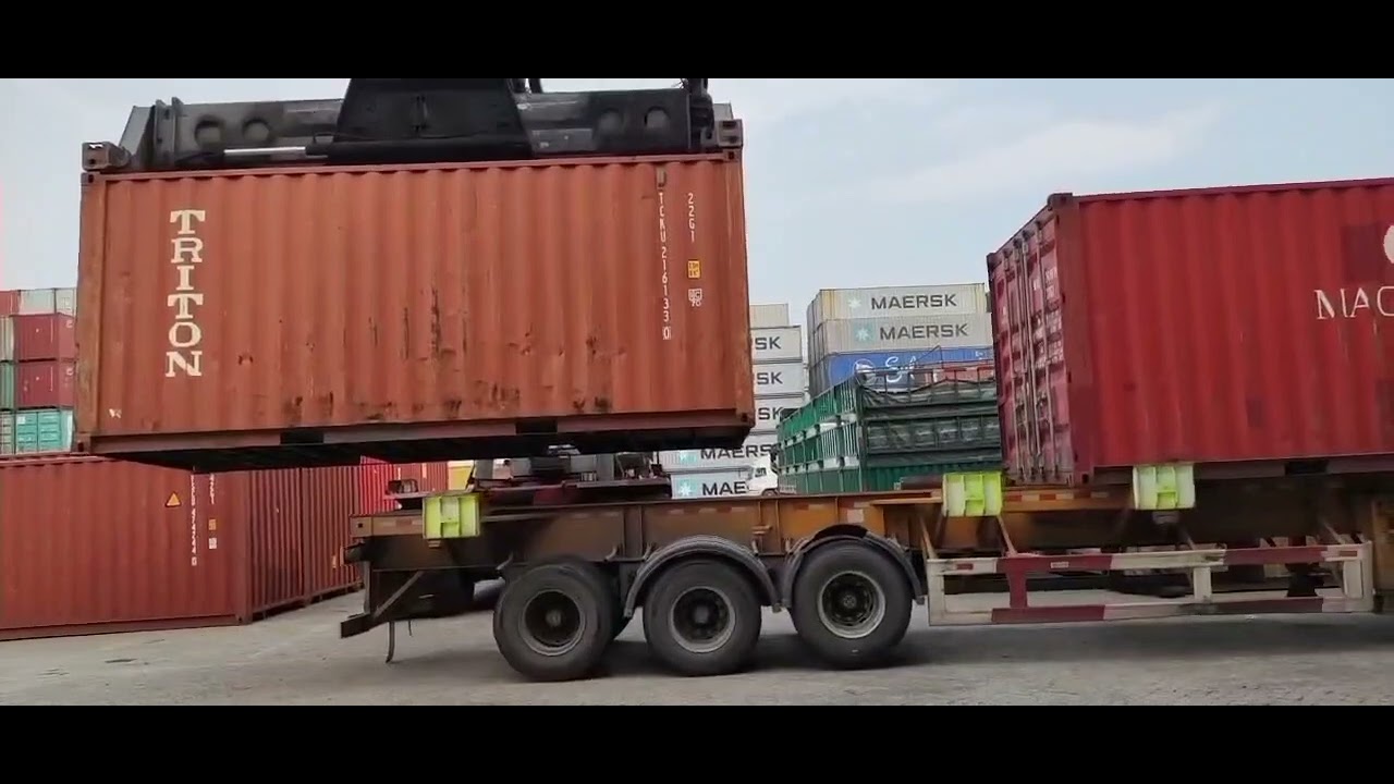 container loading and weighing