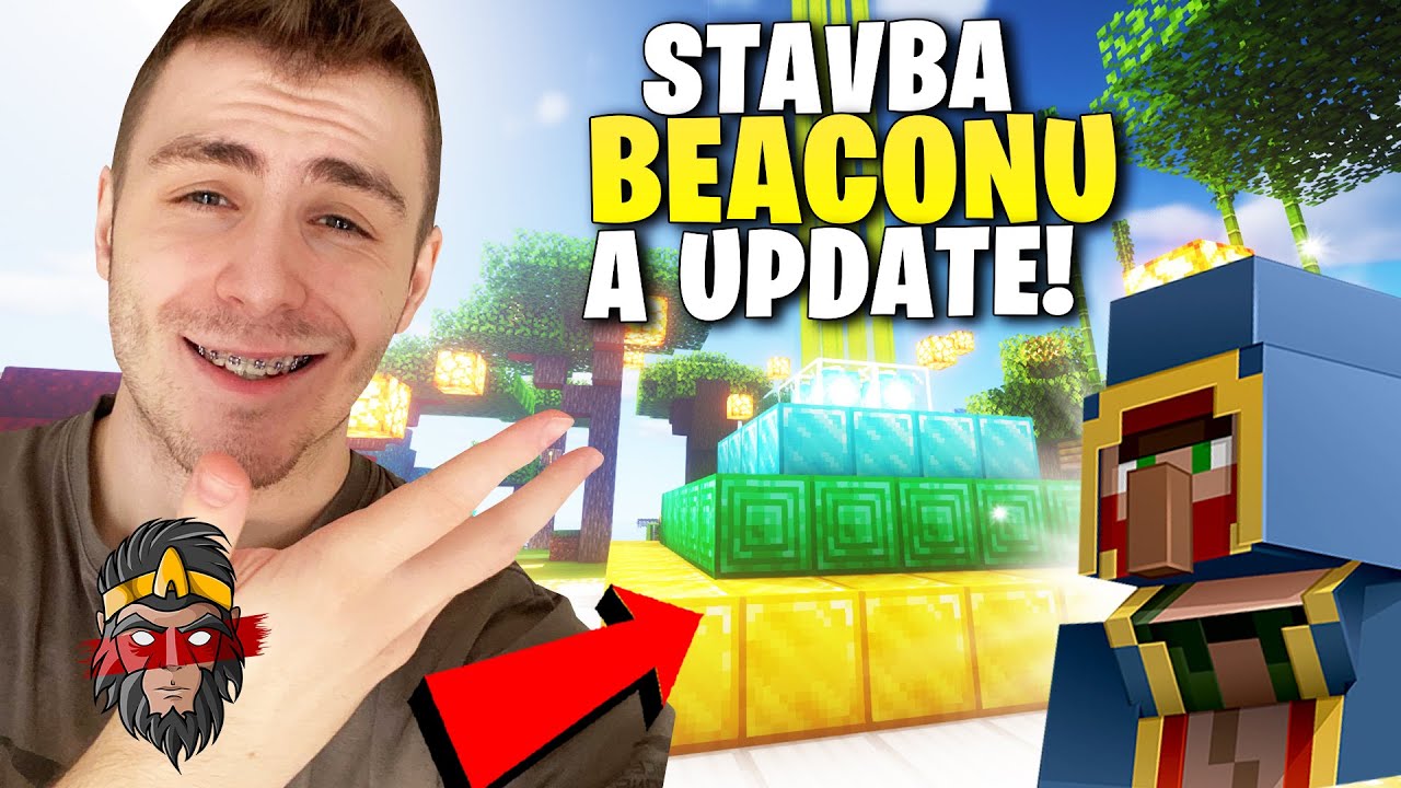 UPDATE MÉHO OSTROVA A STAVBA BEACONU!! | MAJNR #40