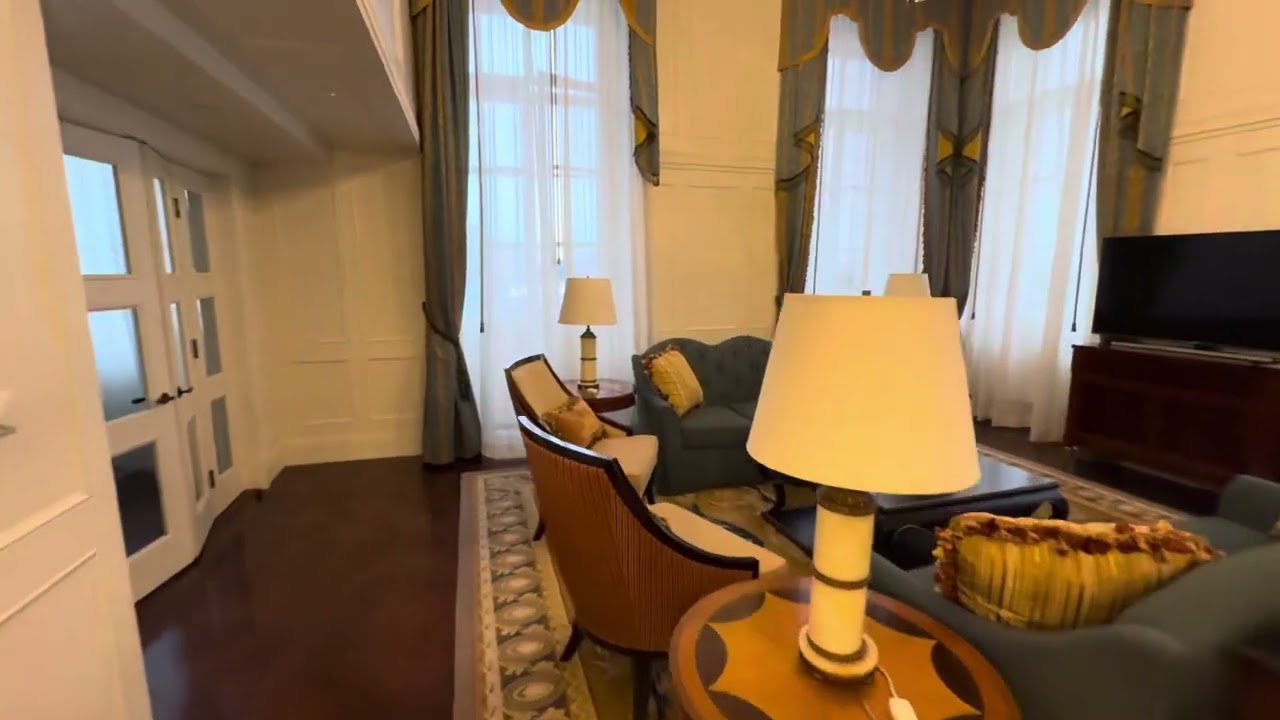 Four Seasons Lion Palace Hotel Saint Petersburg | Presidential One-Bedroom Suite | video room tour.