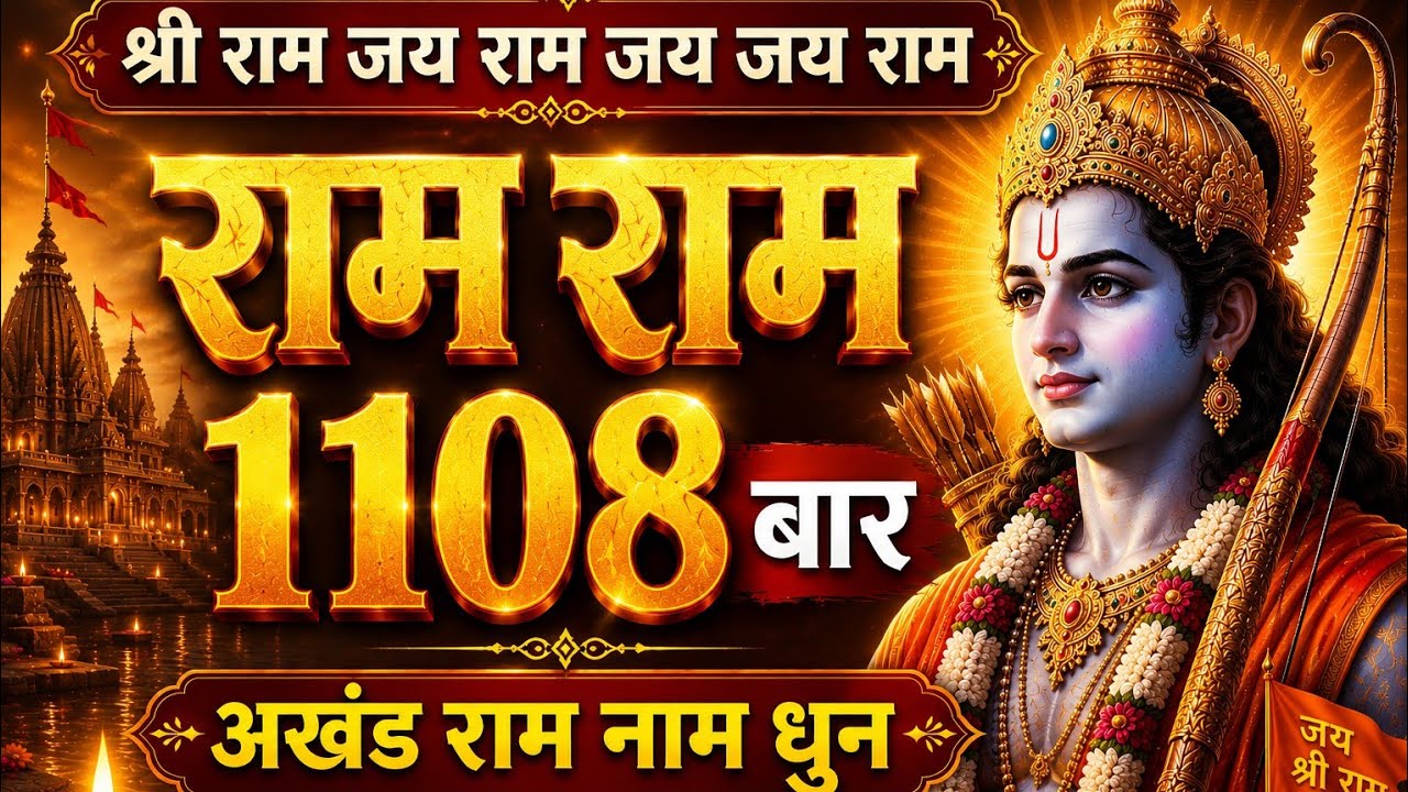 Ram Naam। Ram NaamJap। राम नाम कीर्तन। Jai Shri Ram। श्री राम नाम धुन। Bhakti Sangeet।