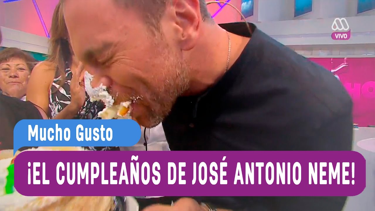 ¡El cumpleaños de José Antonio Neme! - Mucho Gusto 2017