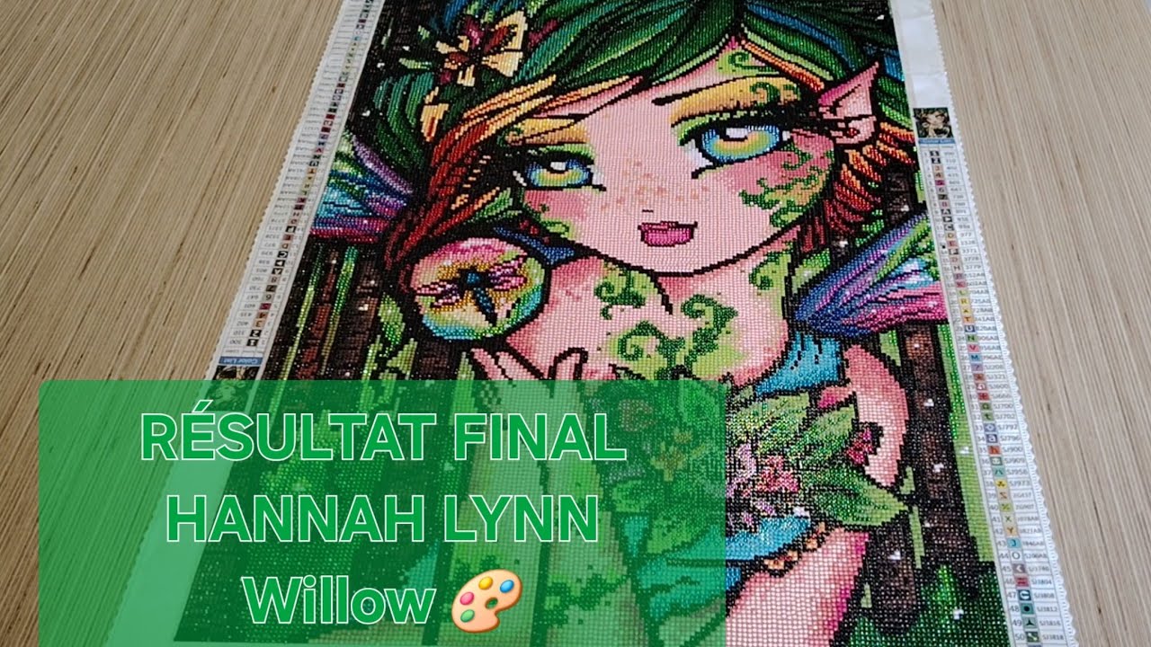 Revue toile TERMINÉE Willow Hannah Lynn | Boutique Officielle | Résultat & Avis Diamond Painting