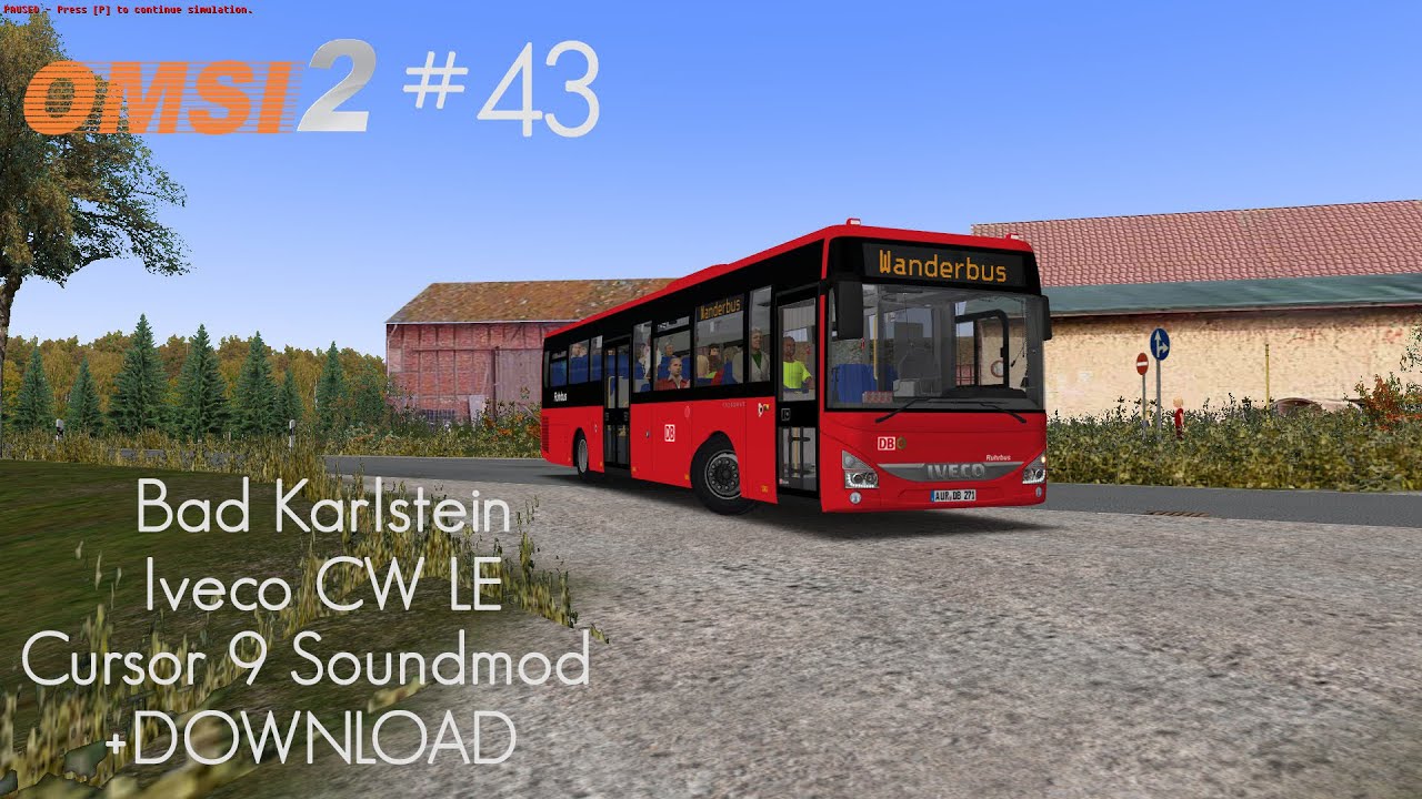 OMSI 2 #43 BBS | Bad Karlstein | Iveco Crossway - Cursor 9 Soundmod | +DOWNLOAD