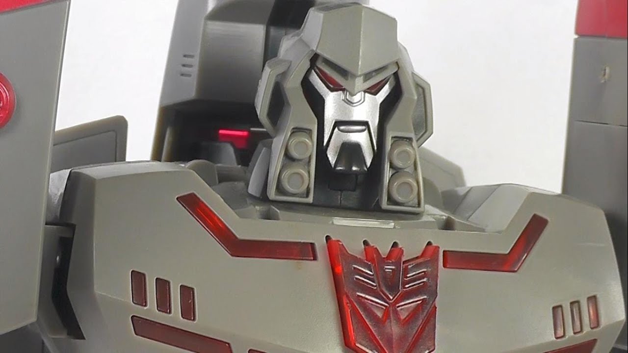 REVIEW RETRO DE TRANSFORMERS ANIMATED MEGATRON LEADER CLASS EN ESPAÑOL