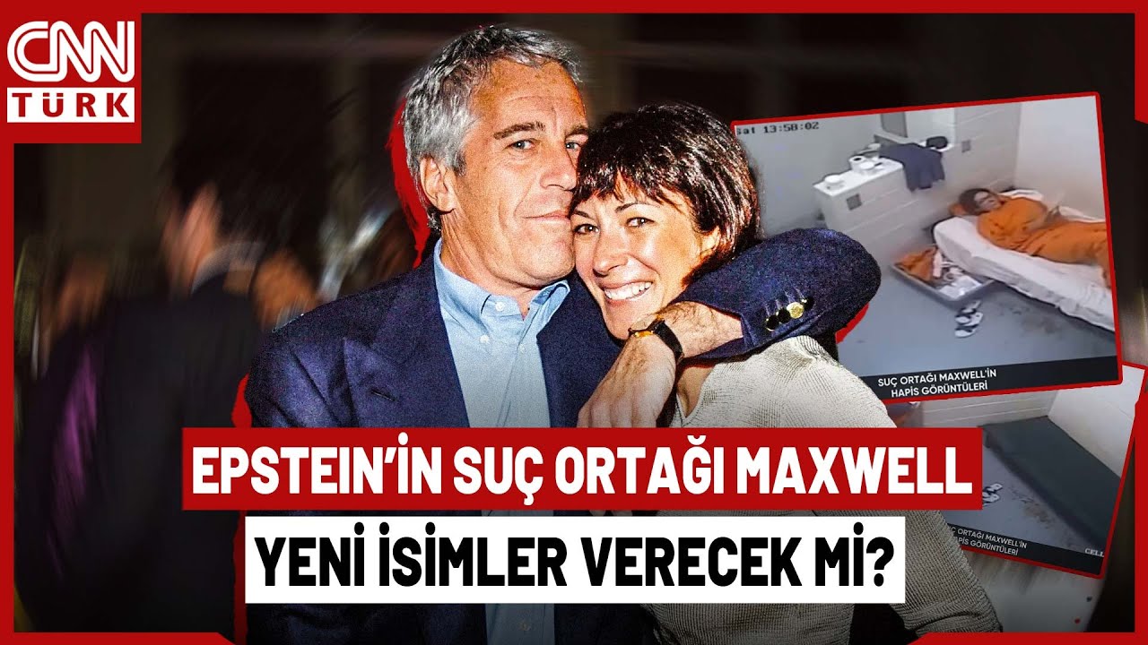 ABD'de Rezaletin Adı: Epstein! Suç Ortağı Maxwell'in Yeni Görüntüleri: Yeni İsimler