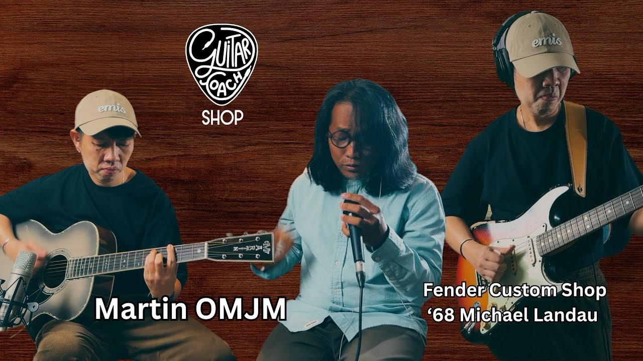 Martin OM JM & Fender &lsquo;68 Landau  By Guitarcoach Shop