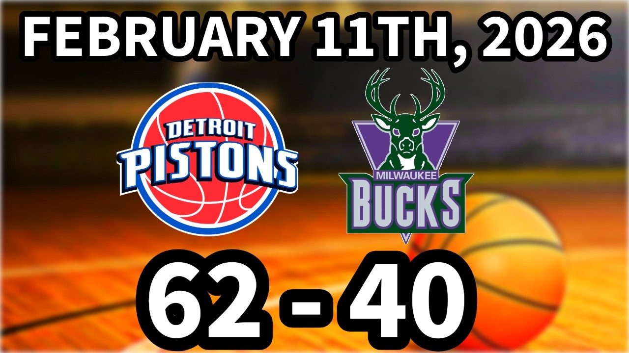 FYBA Pistons vs Bucks (FEBRUARY 11TH, 2026)