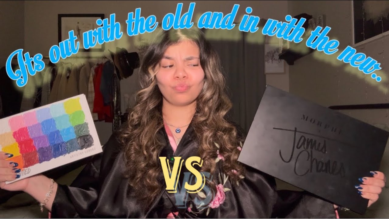 Painted Artistry Canvas - NEW VS OLD | M.O.R.P.H.E. X James Charles