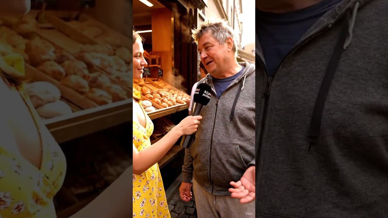 Reporterin kann nicht mehr! 🎤😂