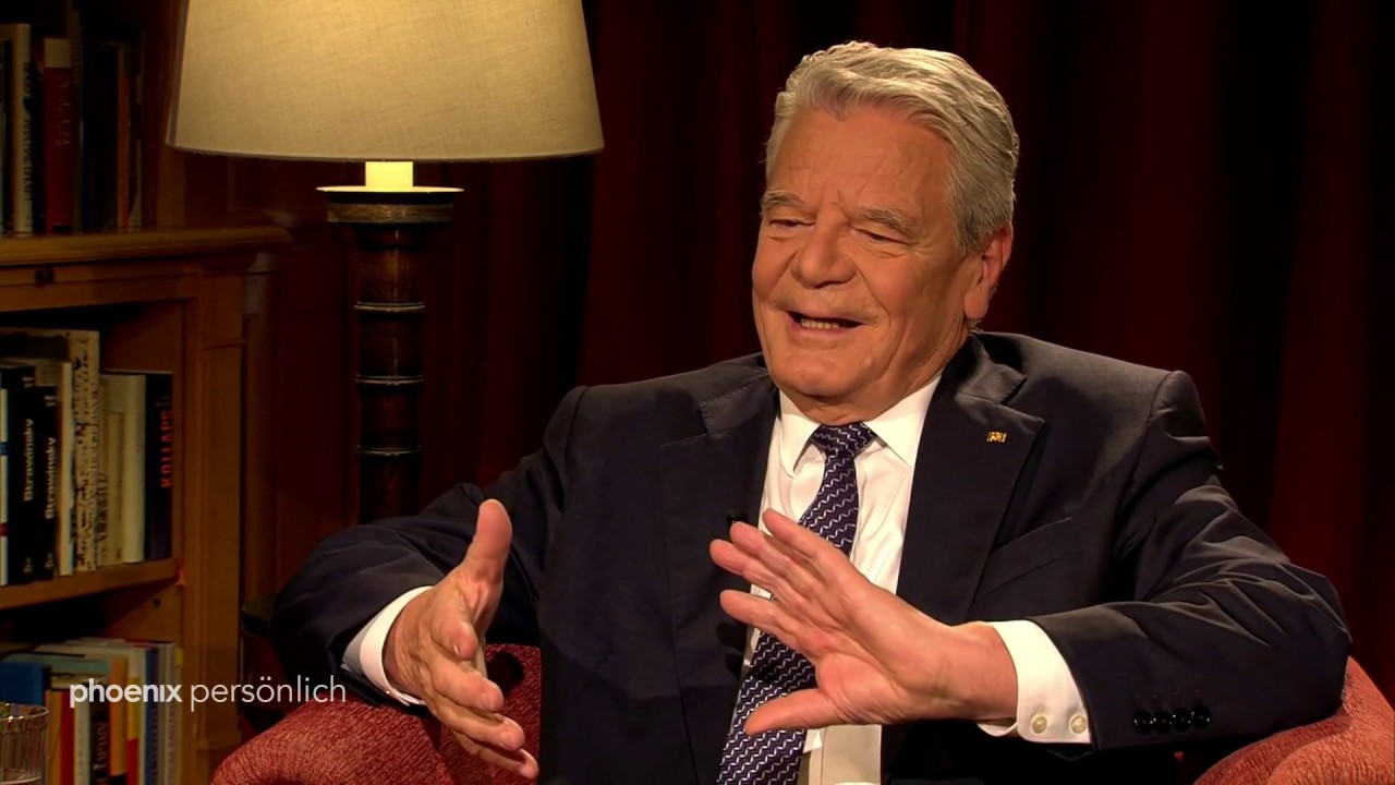 Joachim Gauck bei phoenix pers&ouml;nlich (25.10.19)