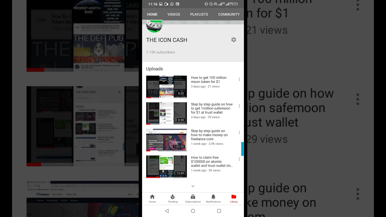 How to sell safemoon coin easily on trust wallet & pancakeswap