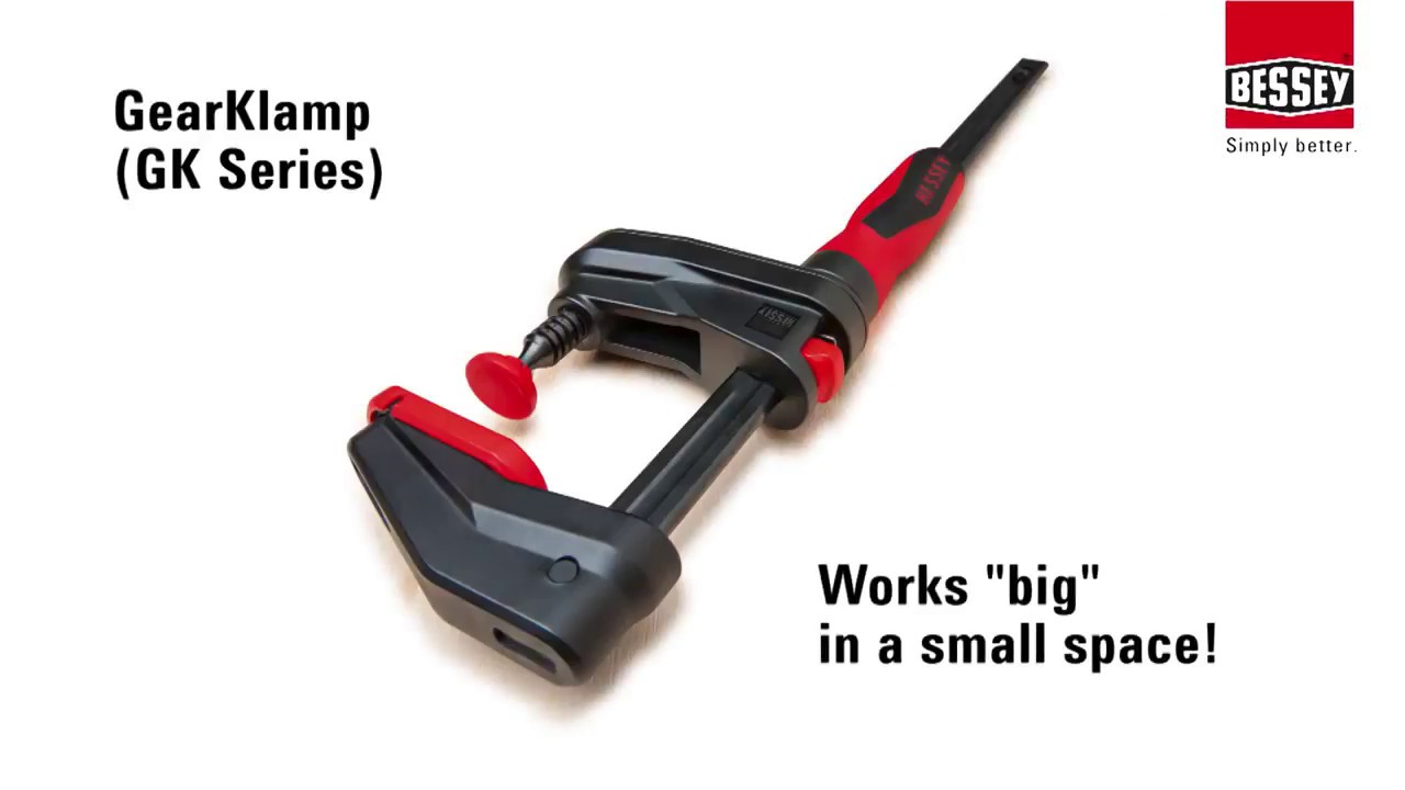 BESSEY Струбцина с редуктором GearKlamp GK
