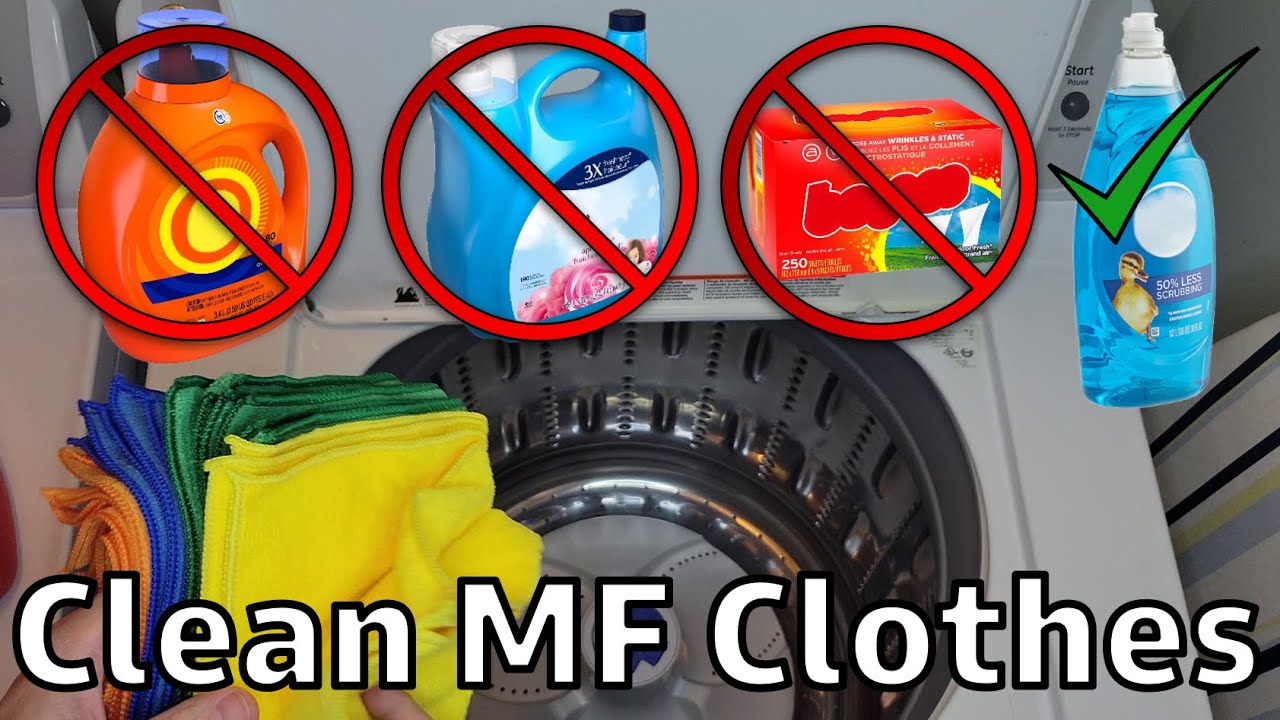 Proper Way to Wash Detailing Microfiber Towels/Clothes