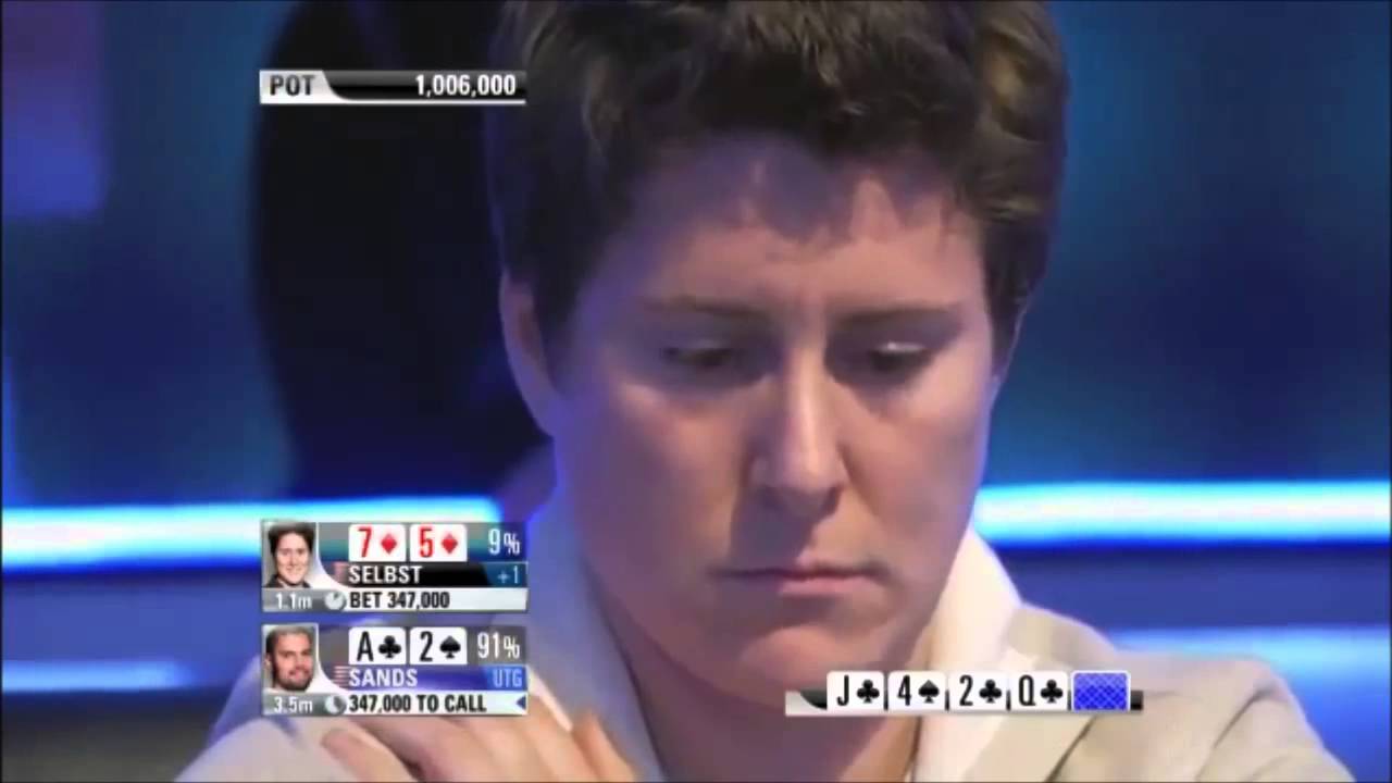 Vanessa Makes a Big Bluff (Vanessa Selbst vs. Doc Sands)