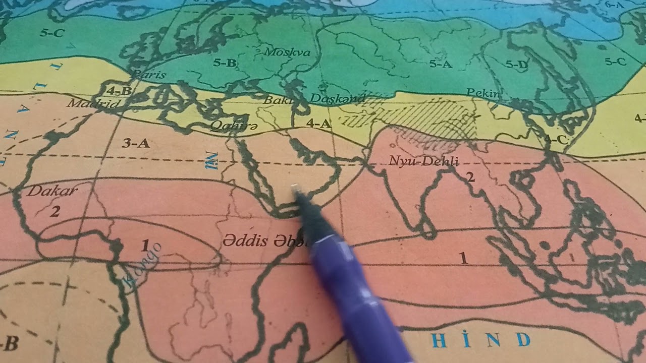 Avropa və Asiyanın iqlimi