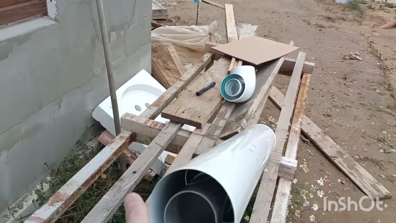 установка коаксиального дымохода