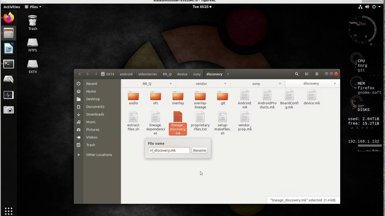 Changing a device tree for another rom, Lineage to RR.