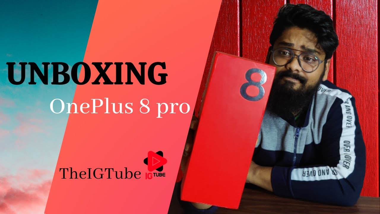 OnePlus 8 Pro unboxing | Glacial Green | 8GB+128GB | TheIGTube | (English) |1080p