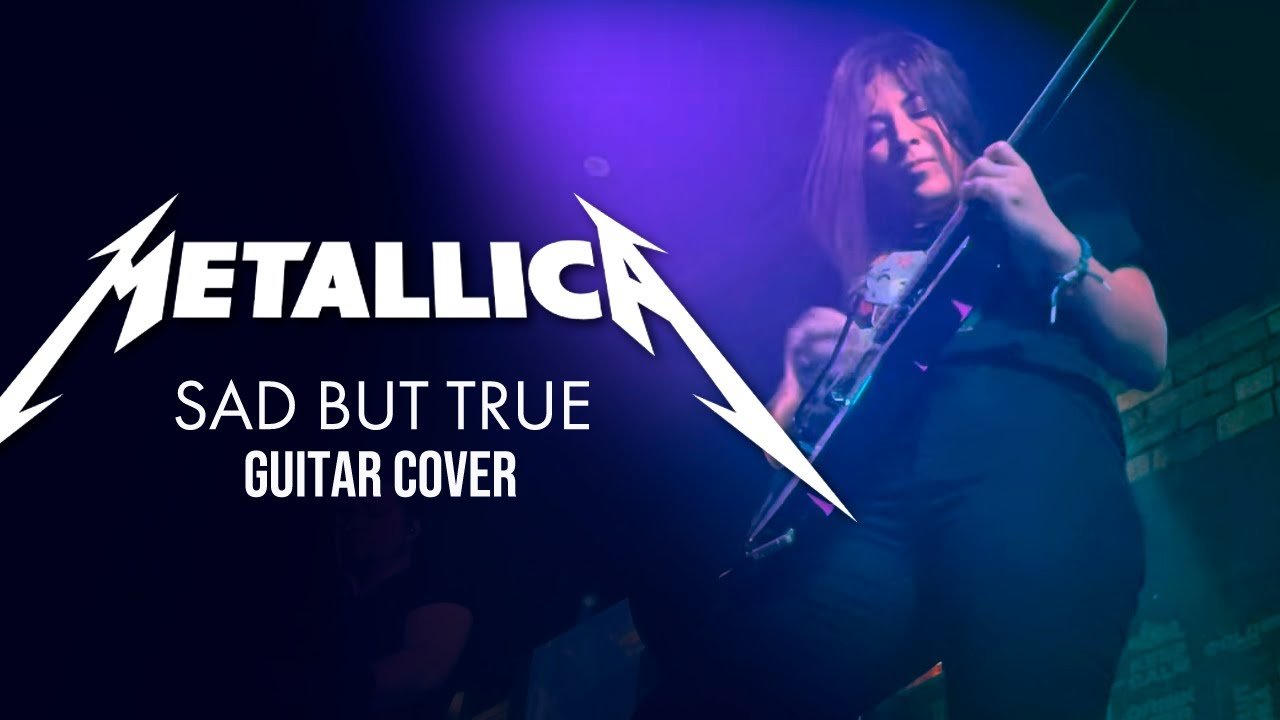 Hardwired: Sad But True - Guitar Cover (Live in Botucatu, BRA - 2023) Jéssica di Falchi
