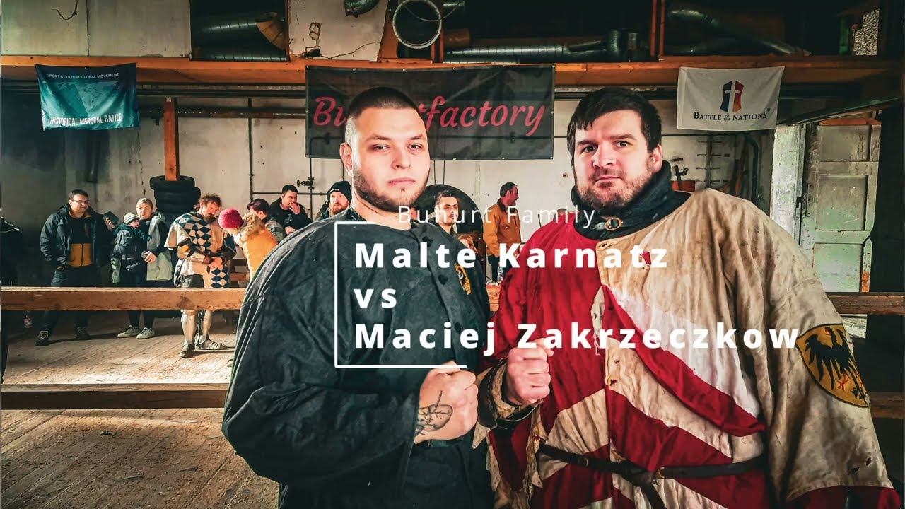 Malte Karnatz vs Maciej Zakrzeczkowski 3 Rounds  Pro Fight Buhurt Factory ClashBad T&ouml;lz 2024