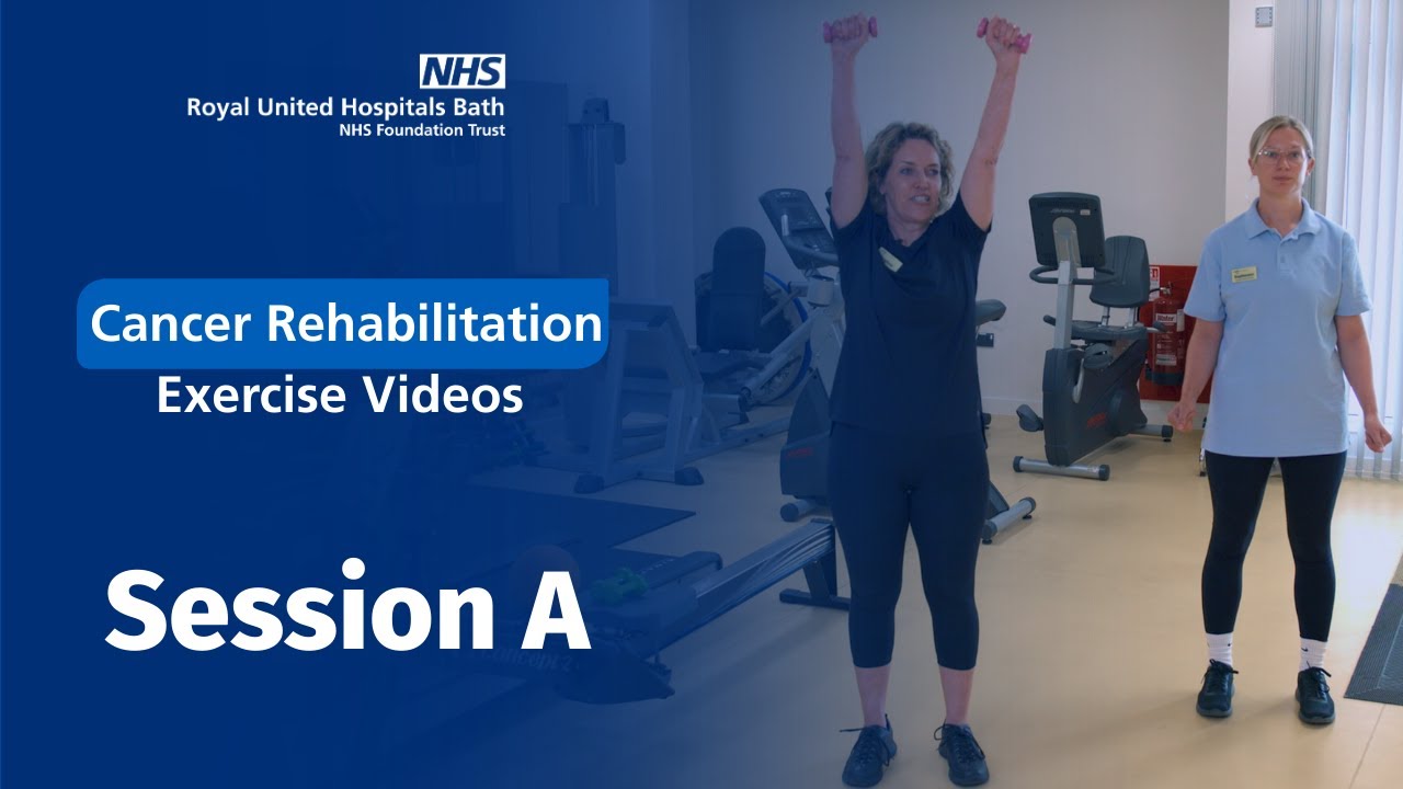 Moving on Up Session A - Cancer rehabilitation exercise videos