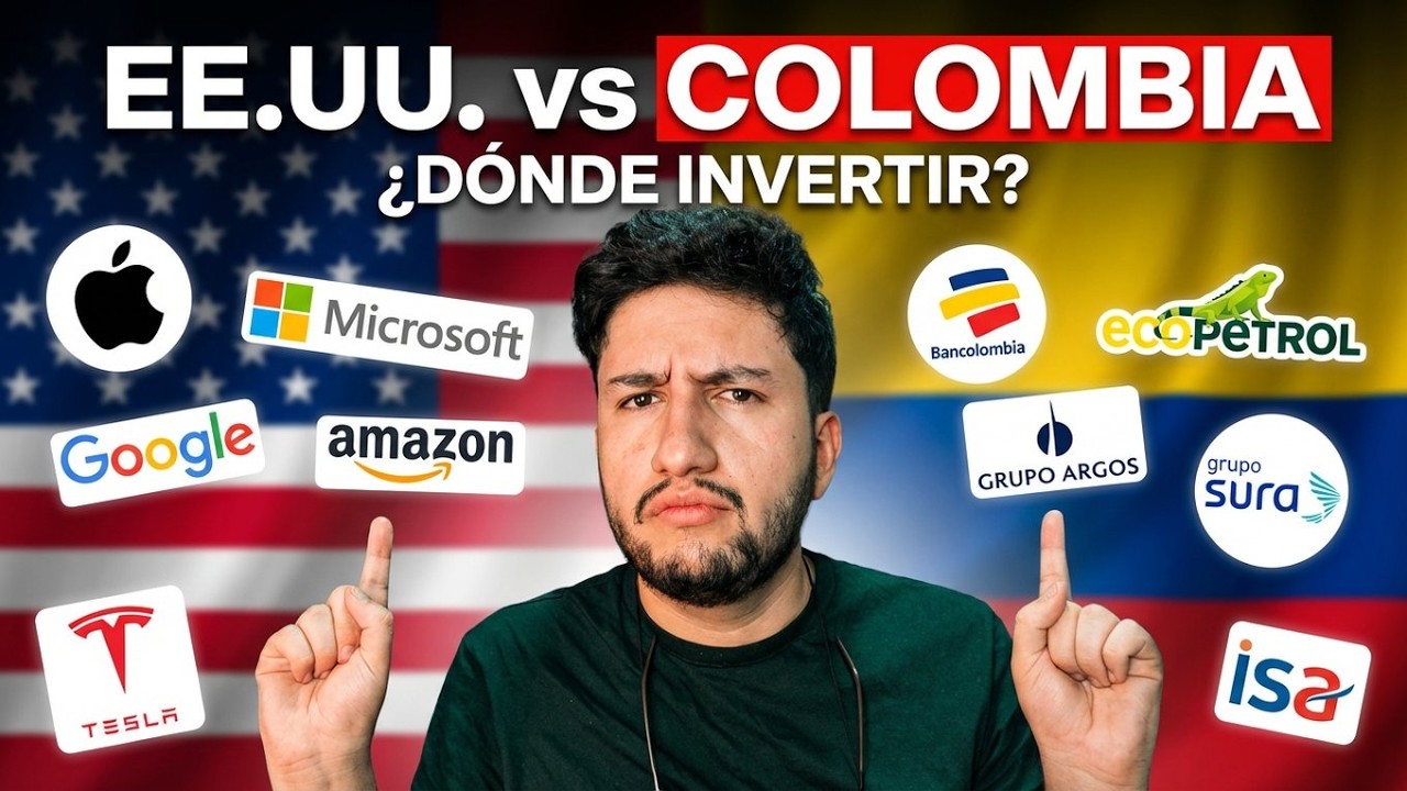 Invertir En Colombia vs Estados Unidos: La Verdad Que NADIE Te Dice