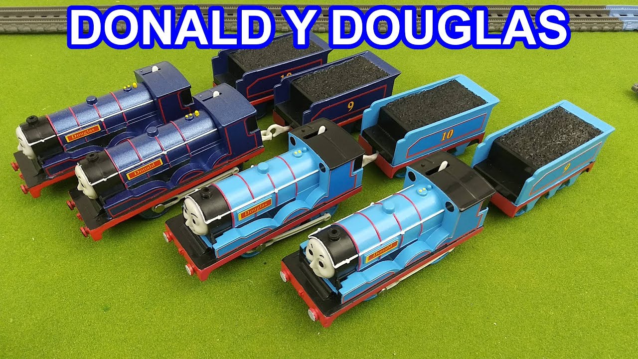 Vendidos RWS y Metalicos Donald y Douglas Thomas y sus amigos Trackmaster