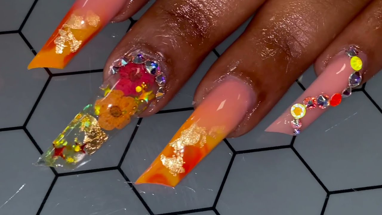 😱 MY CLIENT WANTED LIPSTICK NAILS AND I DID THIS!