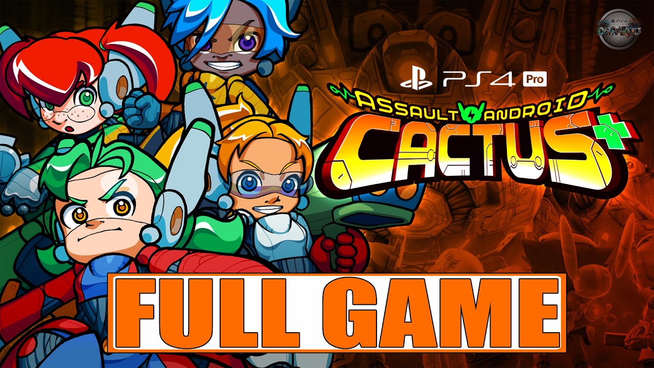 Assault Android Cactus FULL GAME Walkthrough Gameplay PS4 Pro (No Commentary)