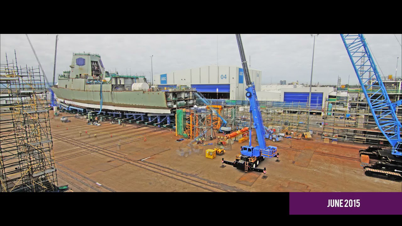 AWD Construction: Ship 02, Brisbane