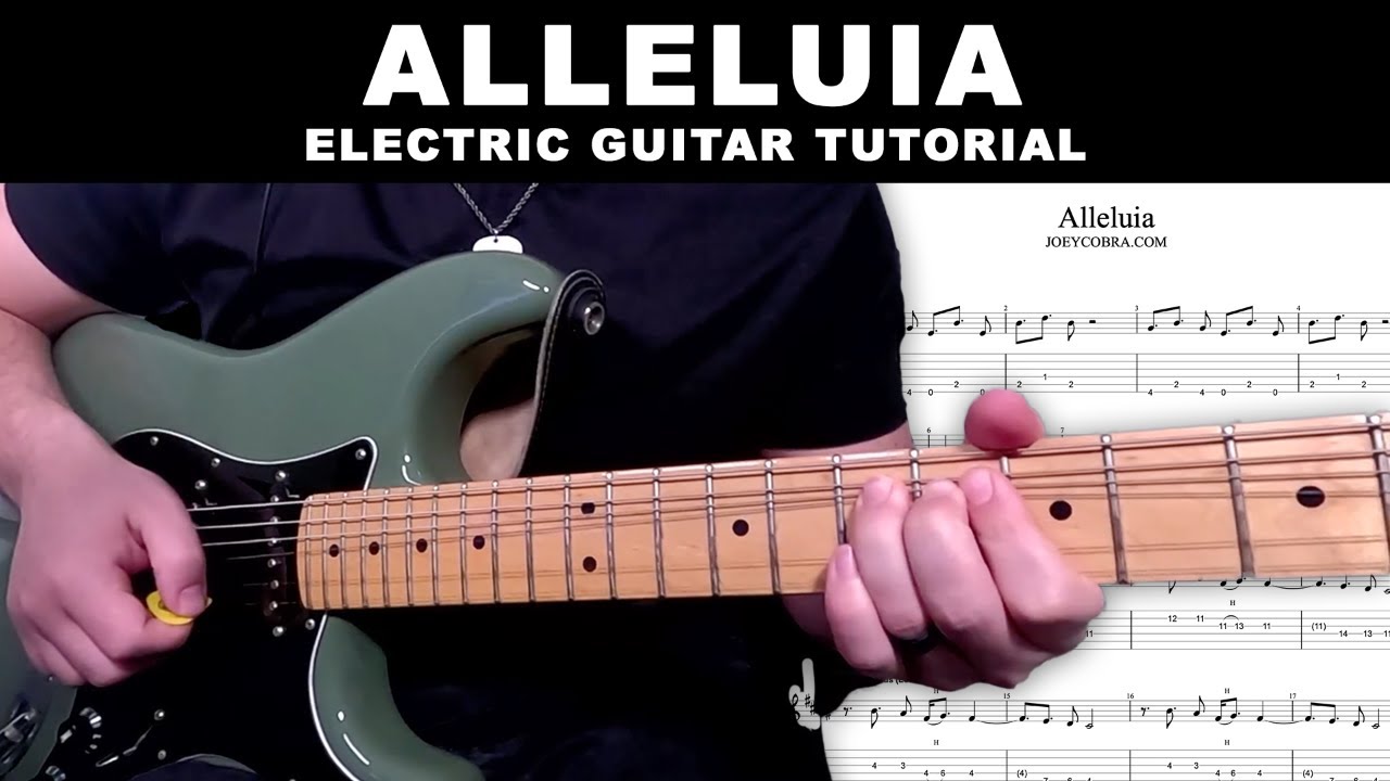 Alleluia | Elevation Worship | Lead Guitar Tutorial with Tabs