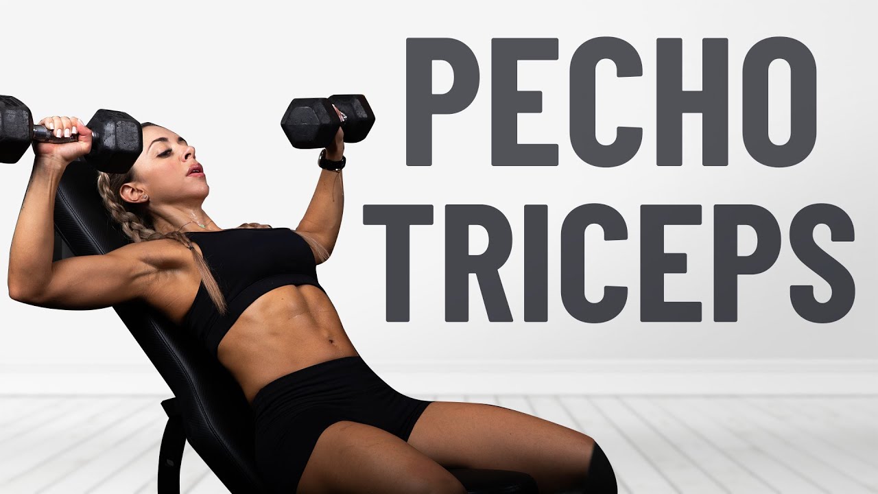 Rutina COMPLETA para pecho y triceps HERMOSOS!